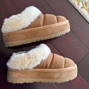 Ugg platform slippers. Condition as pictured